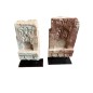 Stone lamp on st 35-40cm (5478)