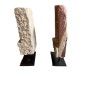 Stone lamp on st 35-40cm (5478)