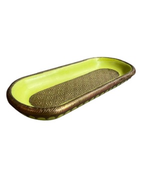 Bowl India green 43x18H5 (7180)