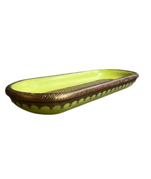 Bowl India green 43x18H5 (7180)