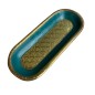 Bowl India turq. 43x18H5(7182)