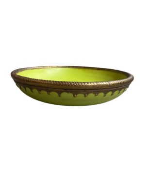Bowl India green D32xH8(7186)