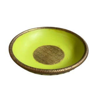 Bowl India green D32xH8(7186)