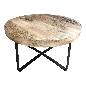 Coffee table raw mango L (5844)