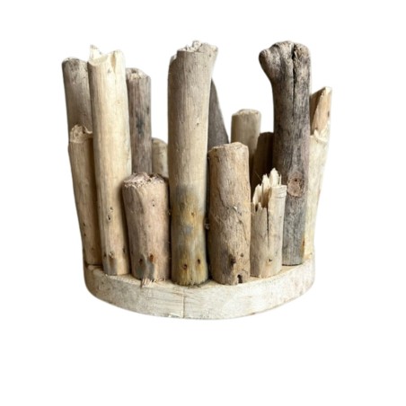 Candleh. Treibholz D18H16(3298)
