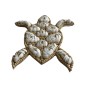 Turtle beads BA 23x23 (7284)