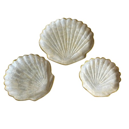 Plate Capiz S/3  (7004)