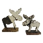 Moose old wood H40cm(5817)