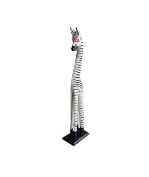 Zebra 50cm. Bl./white (7351)