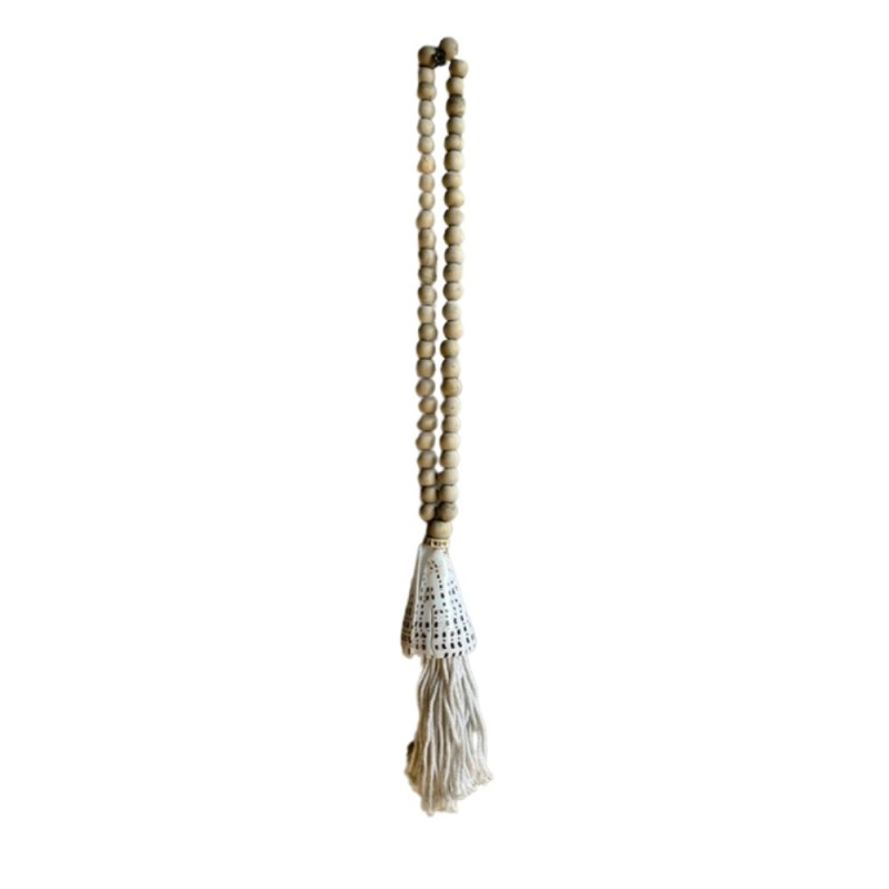 Chain beads Olon cream (80093)