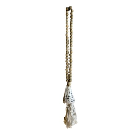 Chain beads Olon cream (80093)