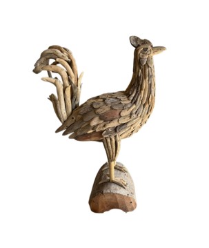 Rooster drift 70x40H90cm(80847)