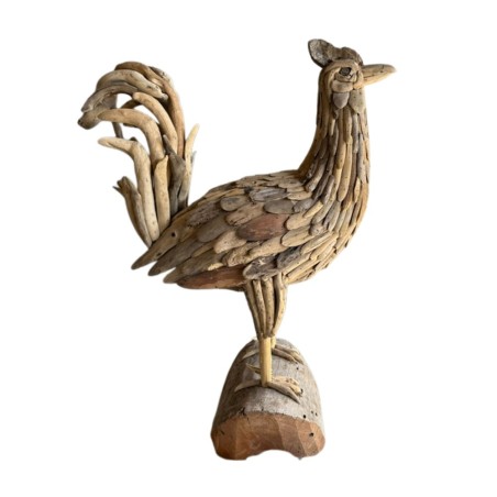 Rooster drift 70x40H90cm(80847)