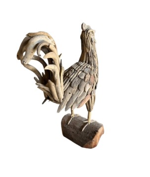 Rooster drift 70x40H90cm(80847)