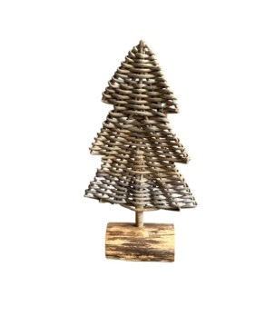 Tree wicker S H40cm (80977)