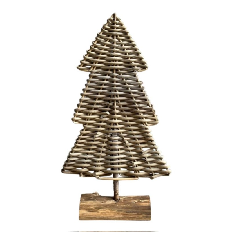 Tree wicker M H60cm (80978)