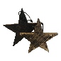 Star old wood L  27cm(5851)