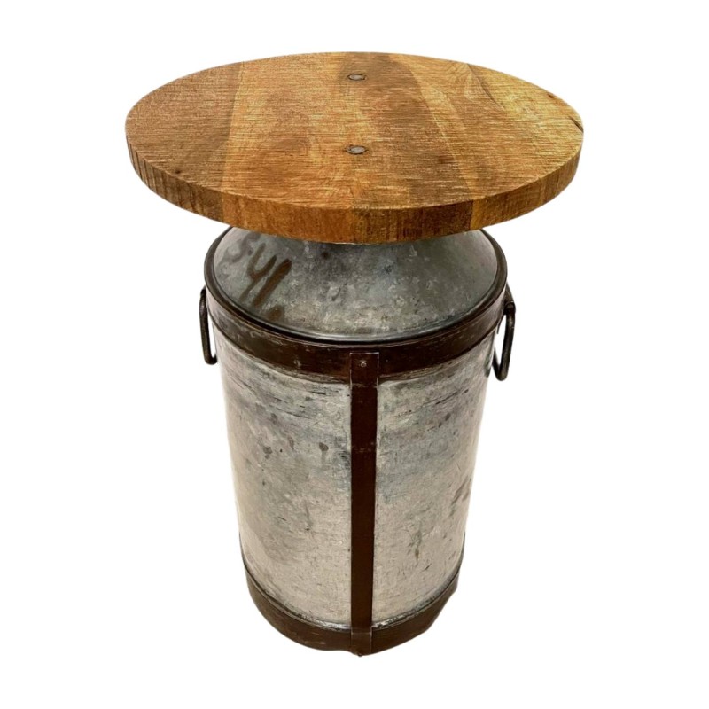 Milkcan table D40H66cm (3553)