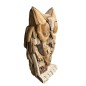 Owl teak L H60cm (7063)
