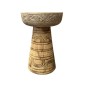 Stool carving D35H50cm(80843)