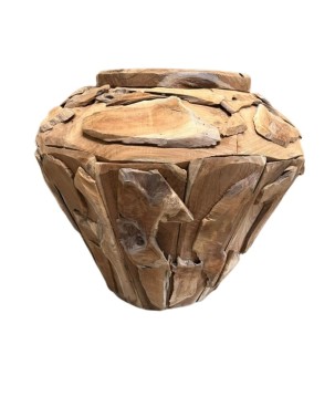 Pot teak akar D60H60 (7092)