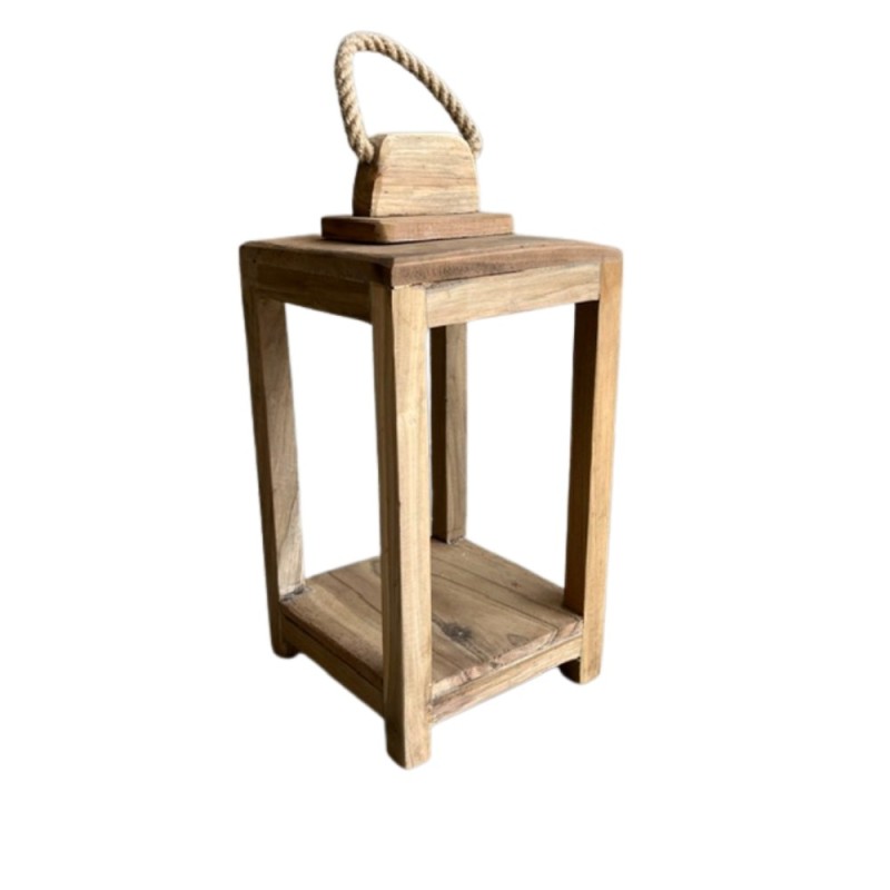 Lantern teak 20x20H55 (7102)