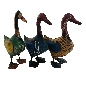 Duck old iron 40cm, div, kleuren! (7895)