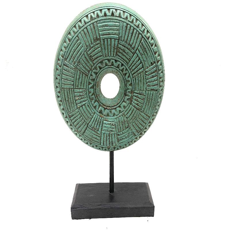 Coin on stand L 40cm.(5906)