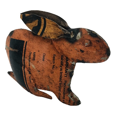 Rabbit old iron 16cm (7911)