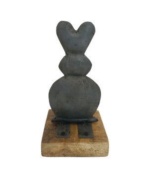 Iron rabbit S 13x25cm(5686)