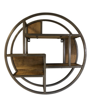 Round wallshelve D60 steel (3065)