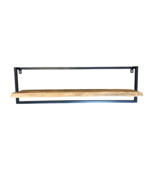1- shelve wandrek 100x25H30cm (3101)