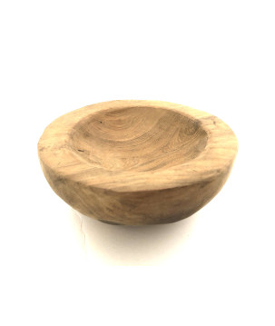 Small bowl teak D20H5cm(3134)