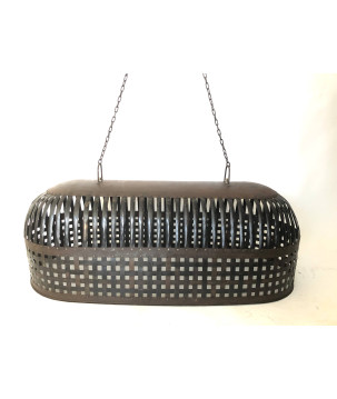 Cage lamp long 123x46H42(3418)