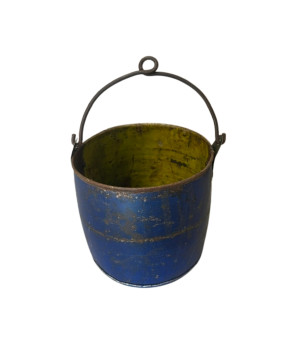 Bucket old iron D11H10cm(3586)