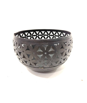 Waxine flower bowl D12H9cm(3796)