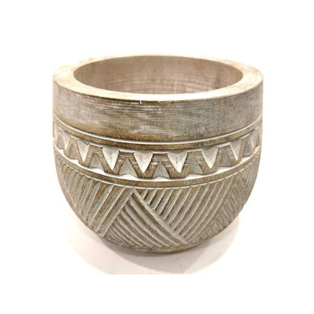 Pot carving 16x20cm(80021)