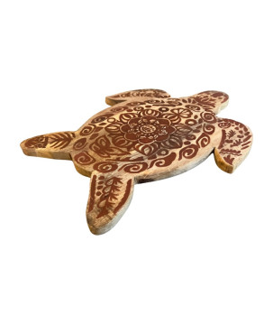 Turtle plate motif 30x40cm(80757)