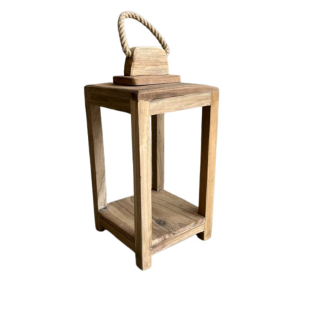 Lantern teak 20x20H55 (7102)