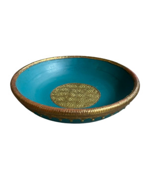 Bowl India turq.D32xH8 (7178)