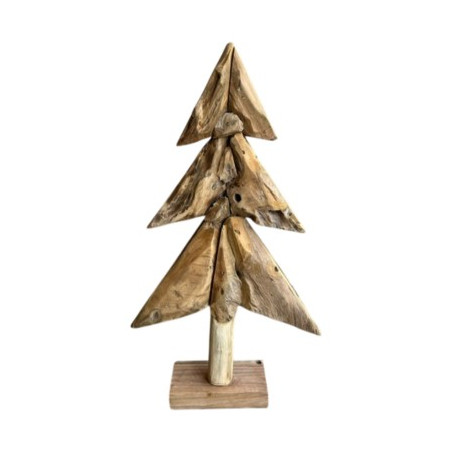 Christmastree teak 30x40xH80 (7256)
