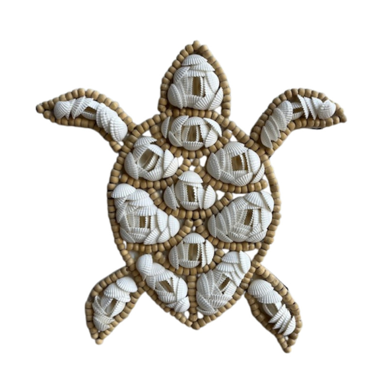 Turtle beads BA 23x23 (7284)