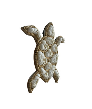 Turtle beads BA 23x23 (7284)