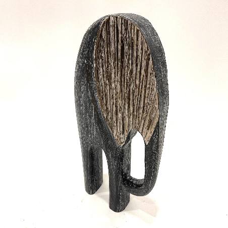 Elephant 30cm black(5917)