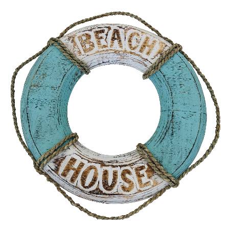 Liferaft 40cm turq/wh.(5926)