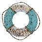 Liferaft 40cm turq/wh.(5926)