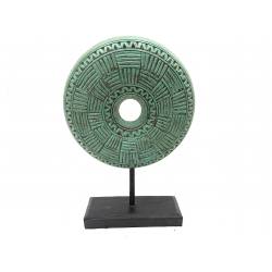 Coin on stand L 40cm.(5906)