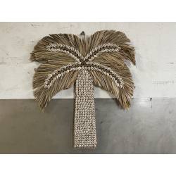 Wallhanger palm shell 50cm (80135)