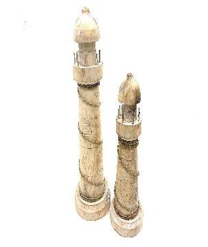 Lighthouse 30cm naturel