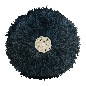 Walldeco feathers black D75cm(5956)